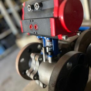 VALVULA ESFERA COM ATUADOR